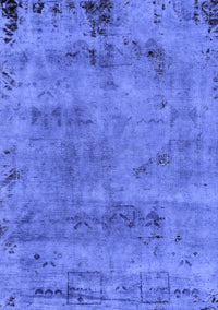 Persian Blue Bohemian Rug, abs2061blu