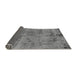 Sideview of Persian Gray Bohemian Rug, abs2061gry