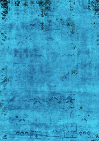 Persian Light Blue Bohemian Rug, abs2061lblu