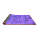 Sideview of Persian Purple Bohemian Rug, abs2061pur