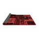 Patchwork Red Transitional Area Rugs