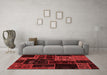 Transitional Red Washable Rugs