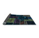 Sideview of Patchwork Light Blue Transitional Rug, abs2062lblu