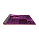 Sideview of Patchwork Pink Transitional Rug, abs2063pnk