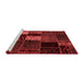 Transitional Red Washable Rugs