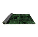 Sideview of Patchwork Emerald Green Transitional Rug, abs2064emgrn