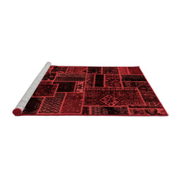 Transitional Red Washable Rugs
