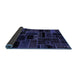 Sideview of Patchwork Blue Transitional Rug, abs2064blu