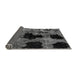 Sideview of Abstract Gray Modern Rug, abs2065gry