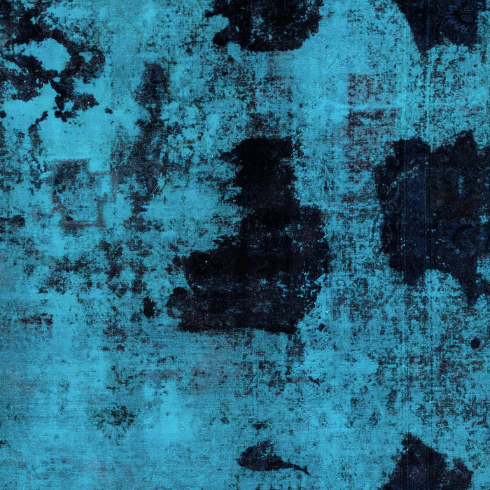 Machine Washable Abstract Light Blue Modern Rug, wshabs2065lblu