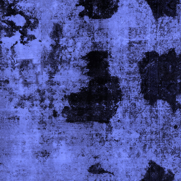 Machine Washable Abstract Blue Modern Rug, wshabs2065blu