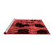 Modern Red Washable Rugs