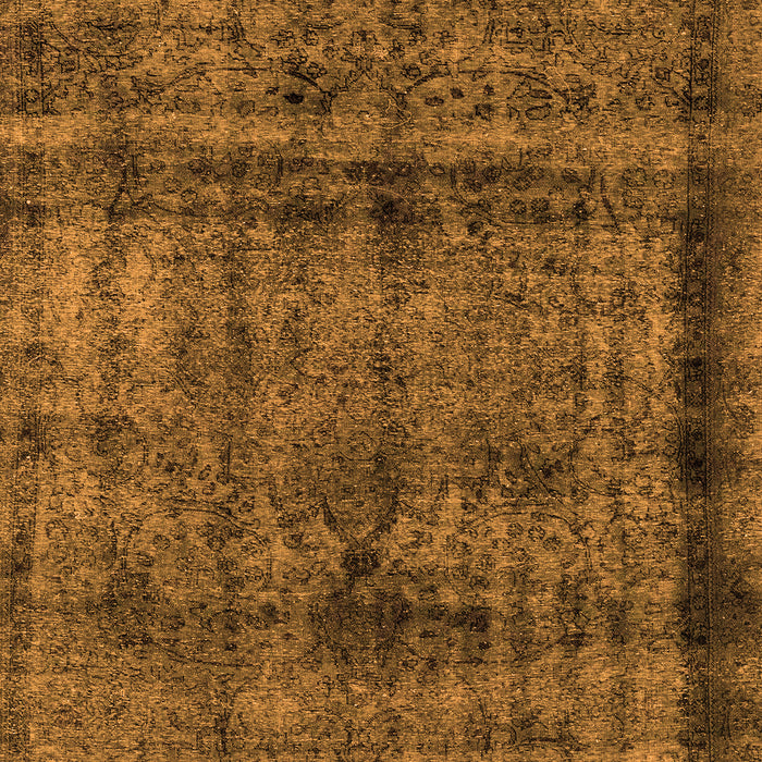 Machine Washable Abstract Orange Modern Area Rugs, wshabs2066org
