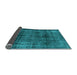 Sideview of Abstract Light Blue Modern Rug, abs2066lblu