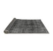 Sideview of Abstract Gray Modern Rug, abs2066gry