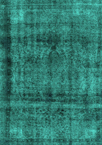 Abstract Turquoise Modern Rug, abs2066turq