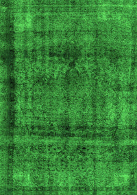 Abstract Green Modern Rug, abs2066grn