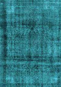 Abstract Light Blue Modern Rug, abs2066lblu