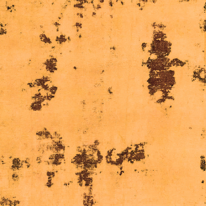 Abstract Orange Modern Rug, abs2067org