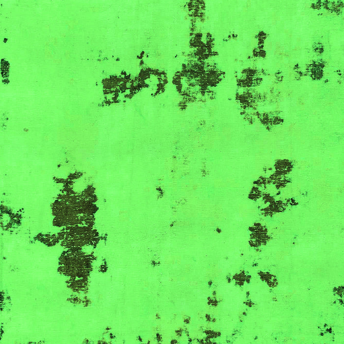 Abstract Green Modern Rug, abs2067grn