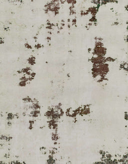 Abstract Pale Silver Gray Modern Rug, abs2067