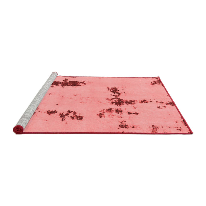 Modern Red Washable Rugs