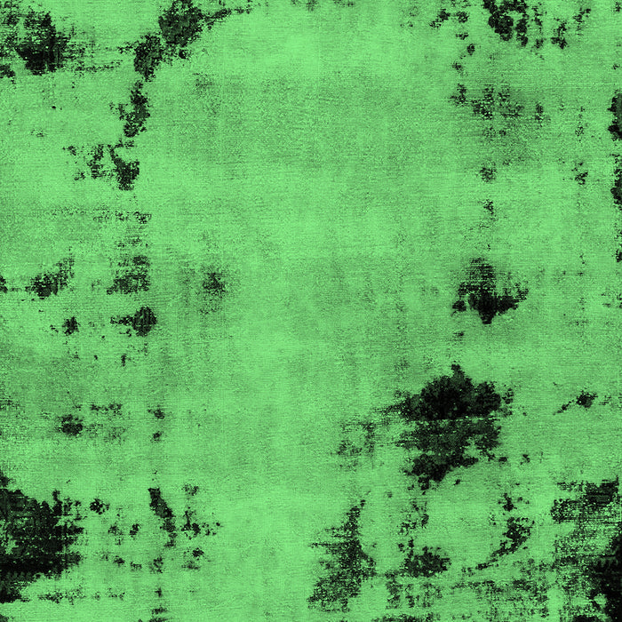 Abstract Emerald Green Modern Rug, abs2068emgrn