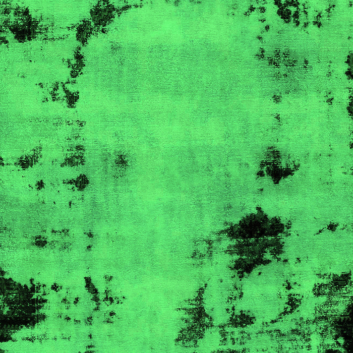 Abstract Green Modern Rug, abs2068grn