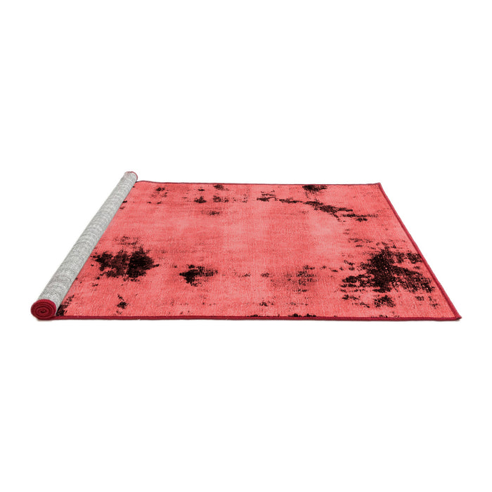Modern Red Washable Rugs
