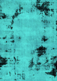 Abstract Turquoise Modern Rug, abs2068turq