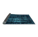 Sideview of Abstract Light Blue Modern Rug, abs2069lblu