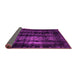 Sideview of Abstract Pink Modern Rug, abs2069pnk