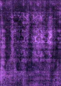 Abstract Purple Modern Rug, abs2069pur