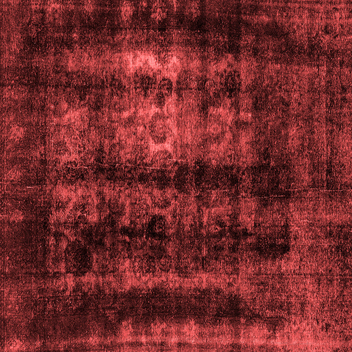 Abstract Red Modern Rug, abs2069red