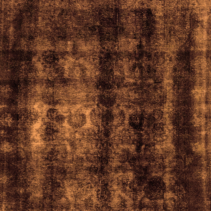 Abstract Orange Modern Rug, abs2069org