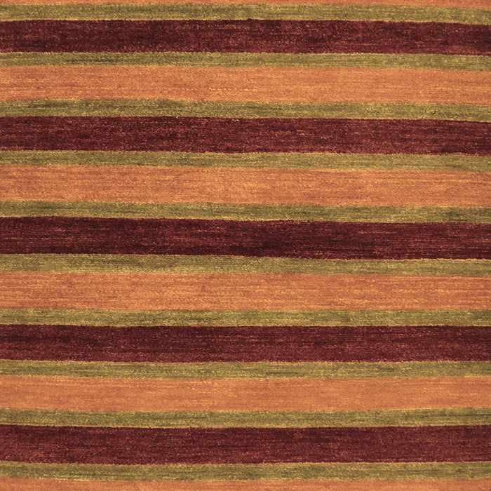 Machine Washable Abstract Brown Modern Rug, wshabs206brn