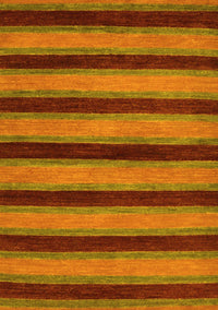 Abstract Yellow Modern Rug, abs206yw