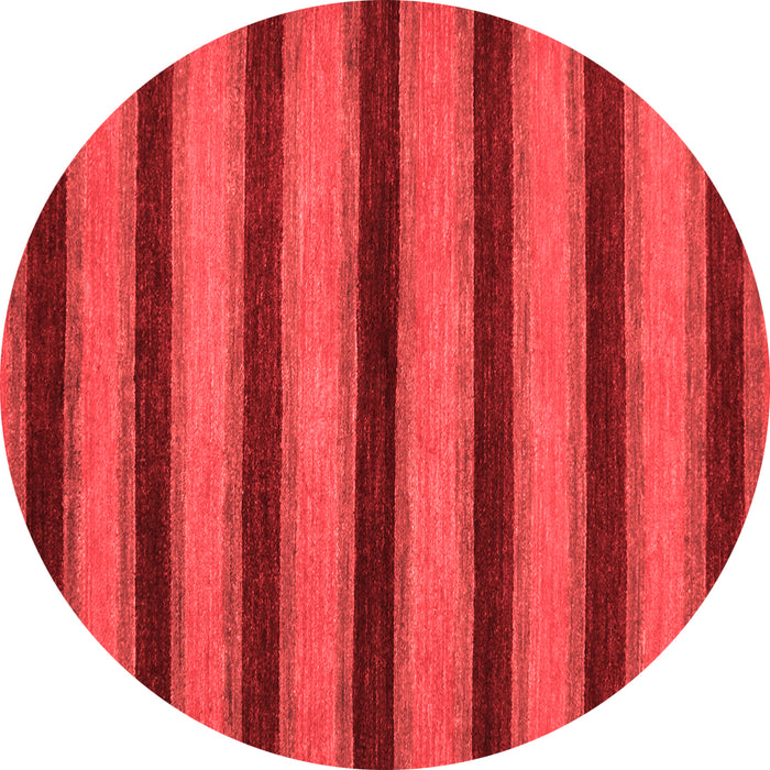 Machine Washable Abstract Red Modern Rug, wshabs206red