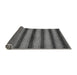 Sideview of Abstract Gray Modern Rug, abs206gry