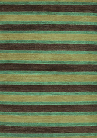 Abstract Turquoise Modern Rug, abs206turq