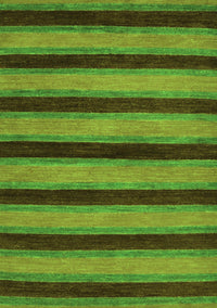 Abstract Green Modern Rug, abs206grn