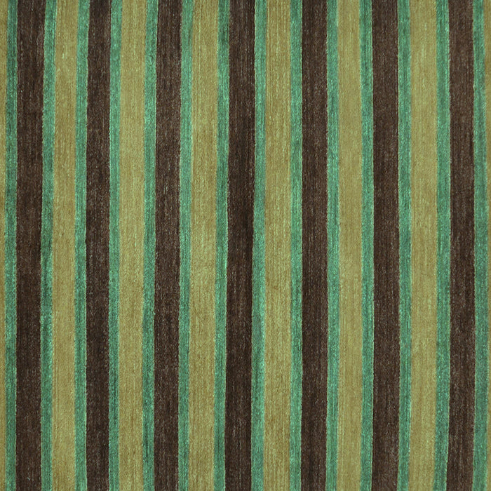 Square Abstract Turquoise Modern Rug, abs206turq