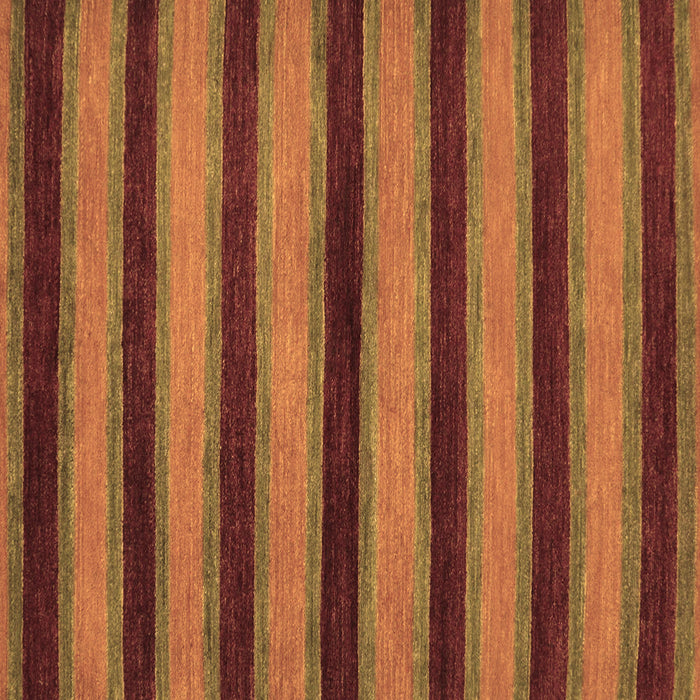 Square Machine Washable Abstract Brown Modern Rug, wshabs206brn