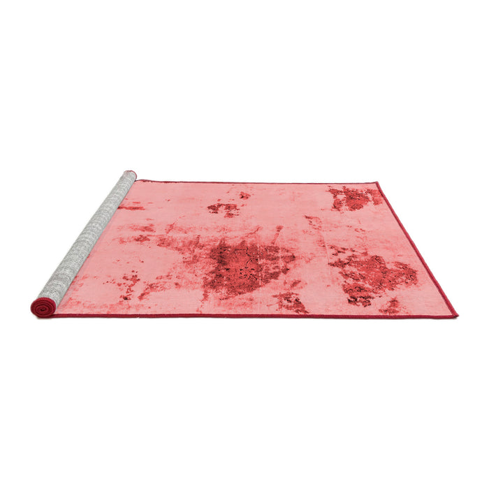 Modern Red Washable Rugs