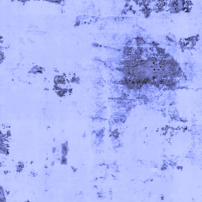 Abstract Blue Modern Rug, abs2070blu