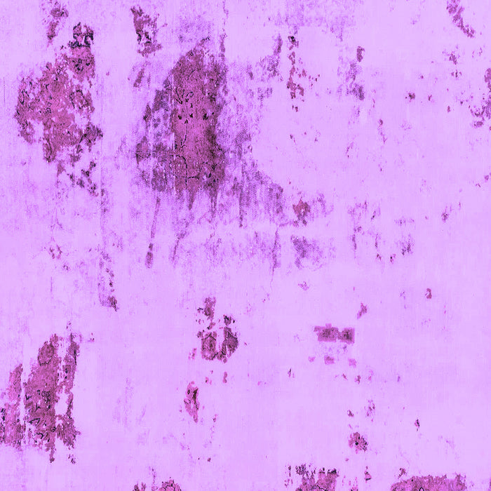 Square Abstract Purple Modern Rug, abs2070pur