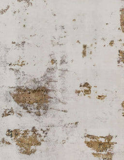 Abstract Pale Silver Gray Modern Rug, abs2070