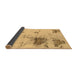 Sideview of Abstract Brown Modern Rug, abs2070brn