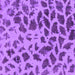 Square Machine Washable Abstract Purple Modern Area Rugs, wshabs2071pur