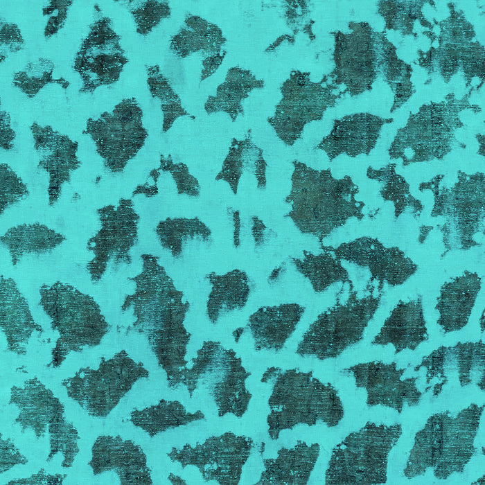 Abstract Turquoise Modern Rug, abs2071turq